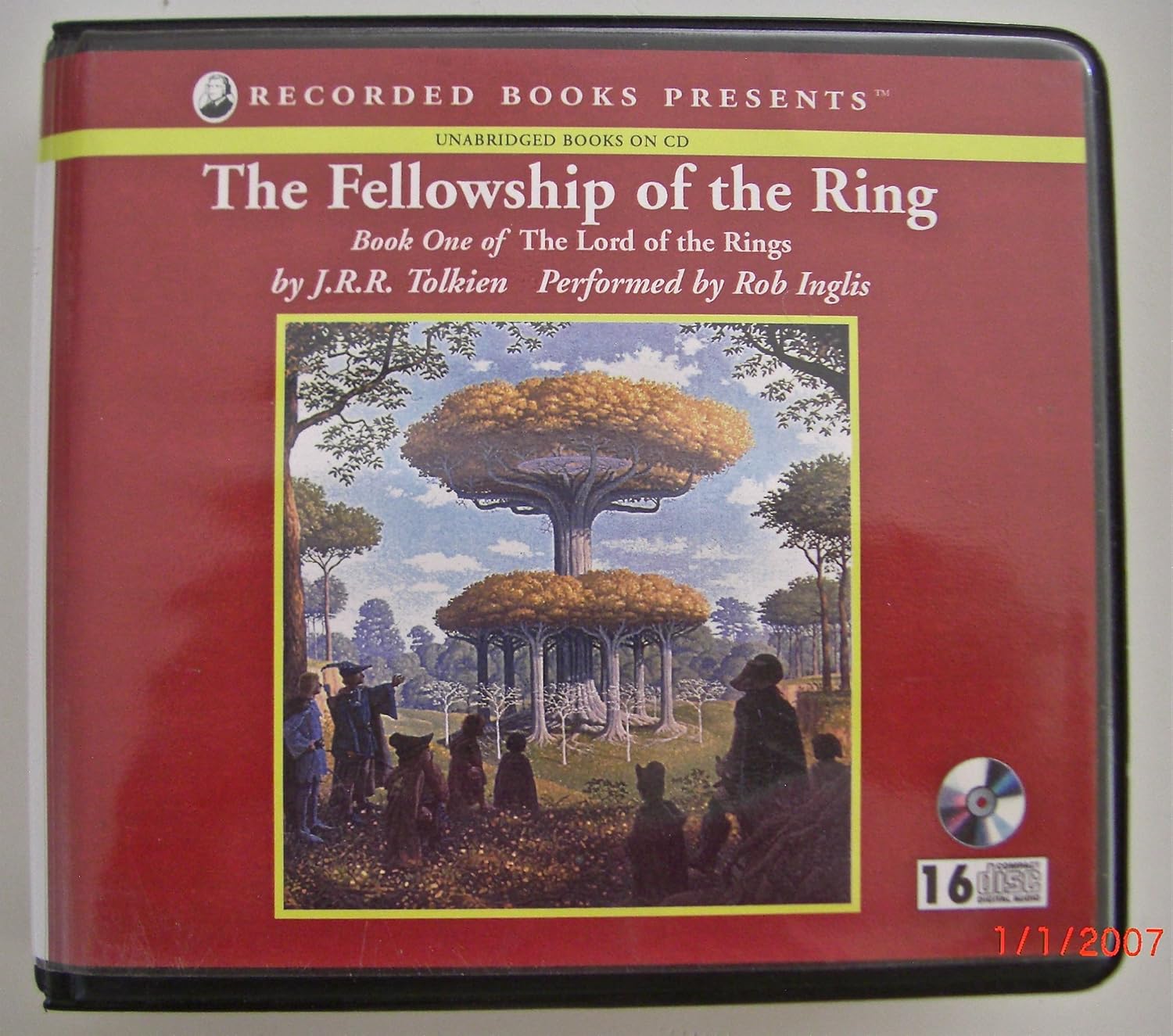 J. R. R. Tolkien, Rob Inglis: The Fellowship of the Ring (AudiobookFormat, 1990, Recorded Books)
