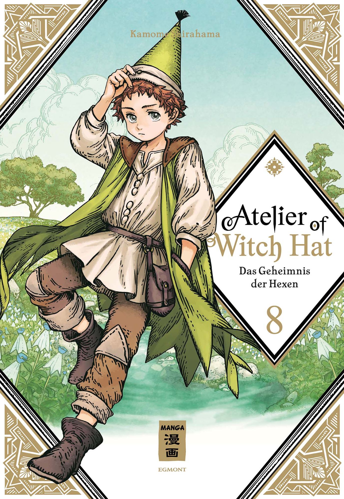 Kamome Shirahama (白浜 鴎): Atelier of Witch Hat 8 (Paperback, Deutsch language, 2021, Egmont Manga)
